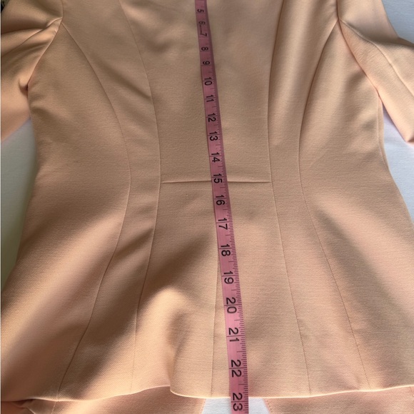 White House Black Market Bouble-Breasted Blazer Pink Size 0 - Picture 15 of 16